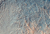 Crater Rim in Southwest Icaria Planum