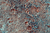Ejecta Striations North of Ladon Valles