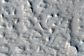 Flows East of Tharsis Tholus