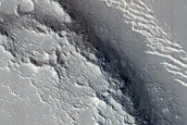Streamlined Features near Granicus Valles