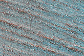 Water-Ice Outlier near South Polar Layered Deposits