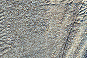 Ridges in Hellas Planitia
