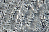 Junction of Two Fretted Terrain Valleys in Northern Arabia Terra