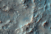 Inverted Channel in Noachis Terra