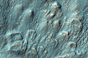 Gullies in Southern Latitude Crater