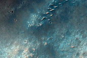Channels South of Huygens Crater