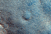 Wrinkle Ridge in Northern Arabia Terra