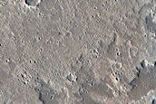 Candidate Recent Impact Site