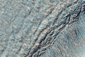 Margin of Smooth Deposit in Nereidum Montes