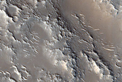 Hummocky Materials in Granicus Valles