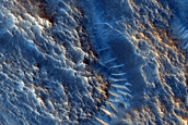 Olivine-Rich Western Ejecta of Sefadu Crater