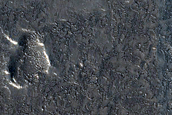 Pitted Cones near Crater