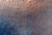 Central Peaks of Impact Crater in Hellas Planitia