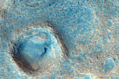 Holes in Wall of Mesa in Northern Arabia