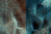 Dune Monitoring in Crater