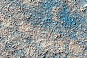 Terrain North of Very Crater