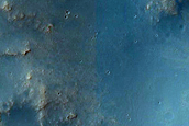 Terrain West of Columbus Crater