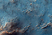 Terrain West of Huygens Crater