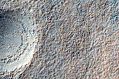 Inverted Channel in Noachis Terra Displaying Morphological Change