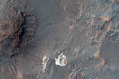 Transect of Ladon Valles