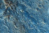 Trough-Filling Material near Acidalia Planitia