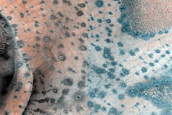 Seasonal Monitoring of Large Dune on Crater Floor