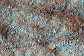 Landforms above Subsurface Radar Observations of South Polar Cap