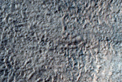 Ridges and Channels West of Reull Vallis