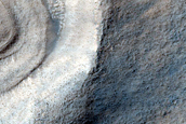 Layered Feature in Hellas Planitia
