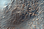 Terrain Northwest of Hale Crater