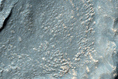 Layered Mesa in Crater near Hellas Montes