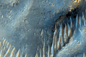Terrain Southeast of Firsoff Crater
