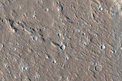 Candidate Recent Impact Site