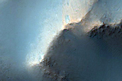 Hillslope Morphologies in Crater