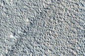 Margin of Oblong Crater