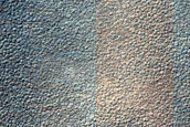 Location of Possible Shallow Ice Table