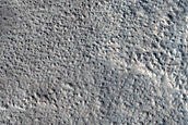 Fresh Impact Crater in Amazonis Planitia