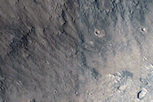Layers at Base of Mound in Tartarus Colles