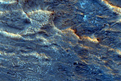 Bedrock near Oxia Planum