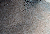 Crater with Steep Slopes