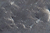 Wind Streak Monitoring Site Northwest of Uranius Tholus