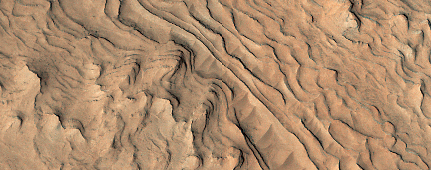 Cyclic Bedding in Firsoff Crater