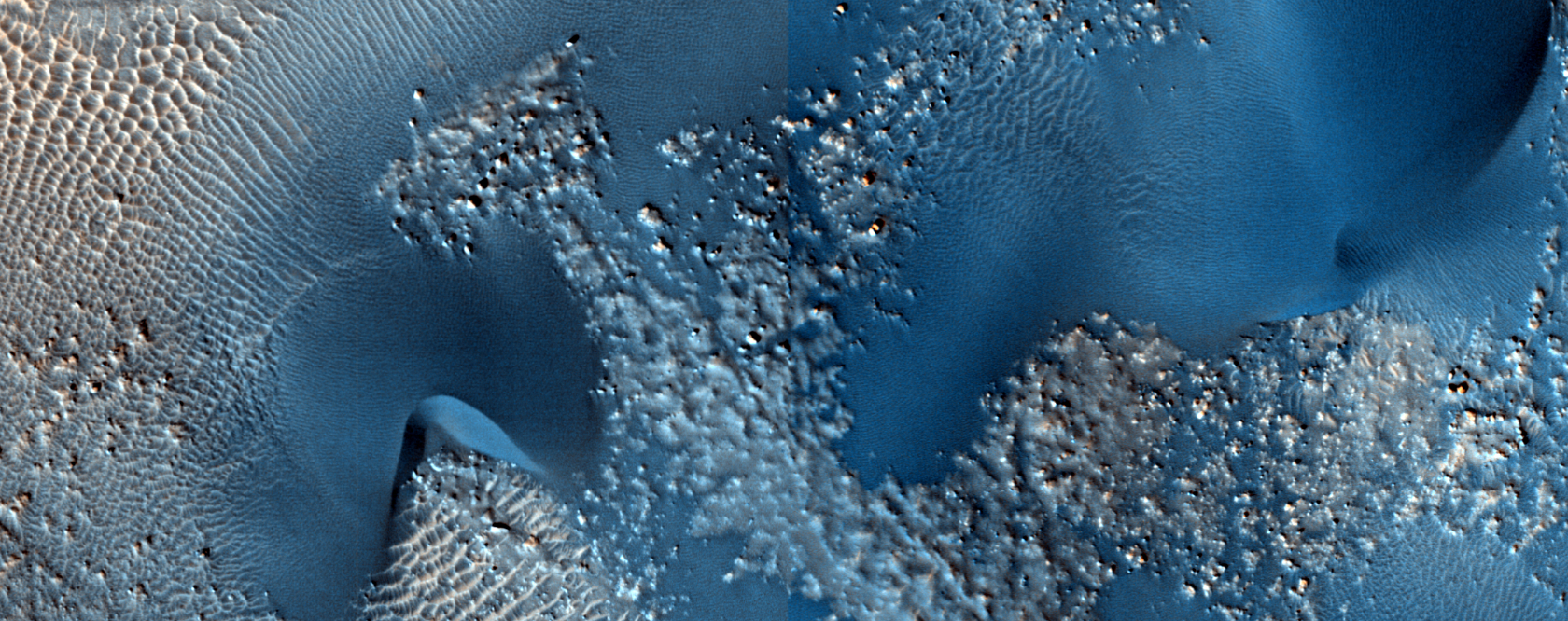 A Diversity of Dunes in Renaudot Crater