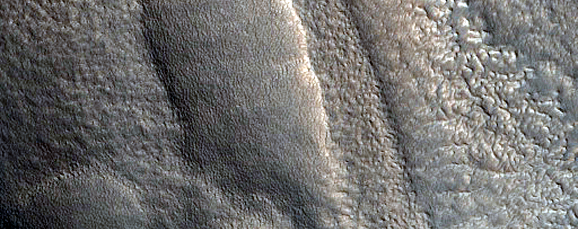 Layering in Graben Wall