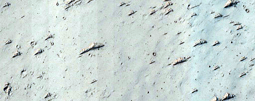 Candidate Recent Impact Site