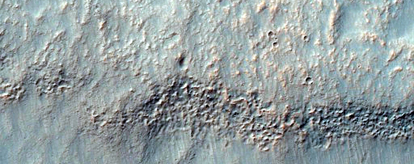 Terrain North of Sirenum Fossae