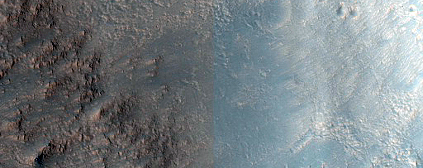 Amenthes Fossae and Terrain to South