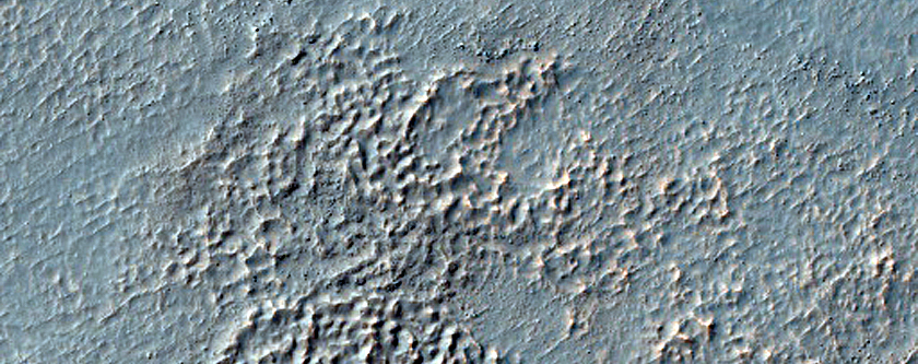 Terrain Northwest of Bosporos Rupes
