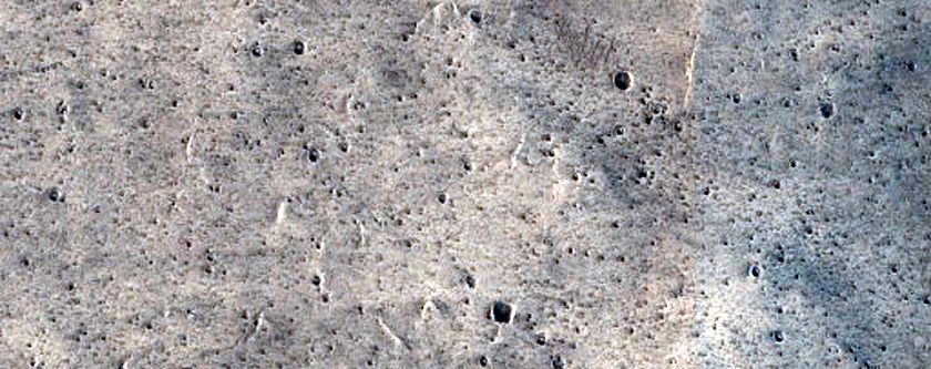 Terrain Sample in Sacra Dorsa
