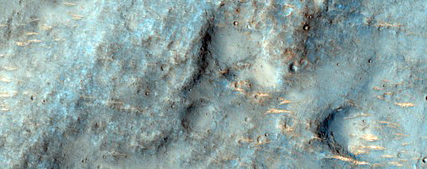 Terrain Sample in Tyrrhena Terra